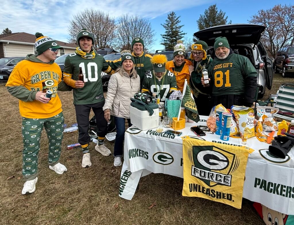 Tailgating with Green Bay Packers Fans