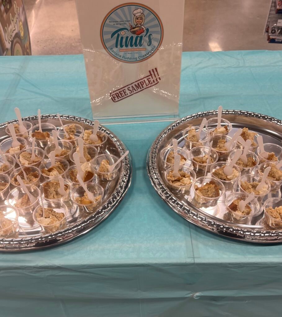 Cheesecake Samples in Kroger