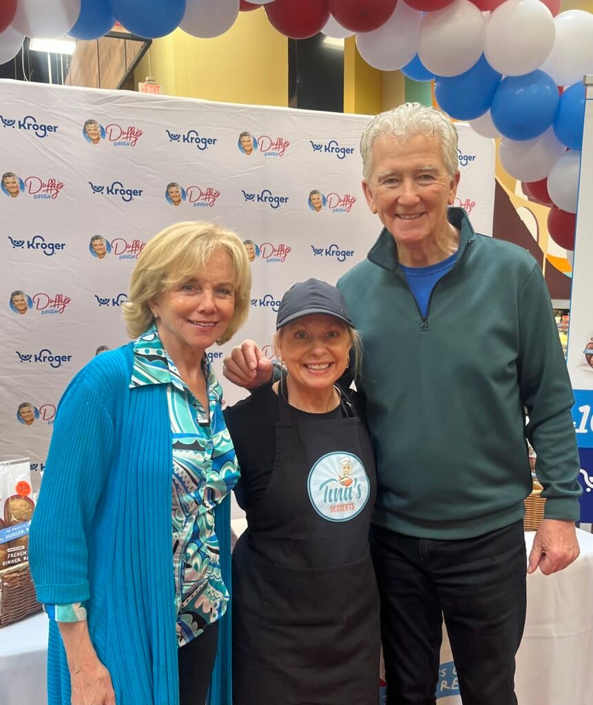 Duffy's Dough - Tina with Patrick Duffy & Linda Purl @ Kroger